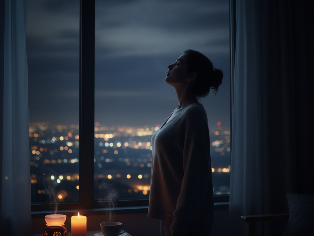 🌙 夜に余白をつくる生活  — 心と体がほどける、夜の過ごし方 —